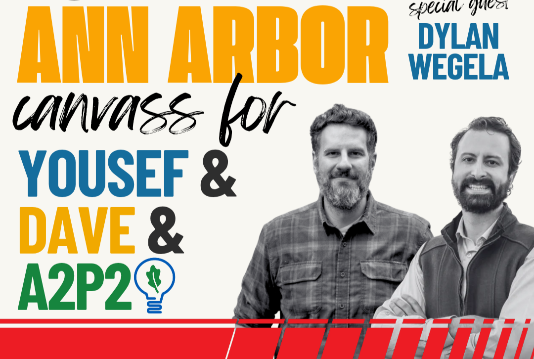 May 23rd Canvass: All Out For Ann Arbor