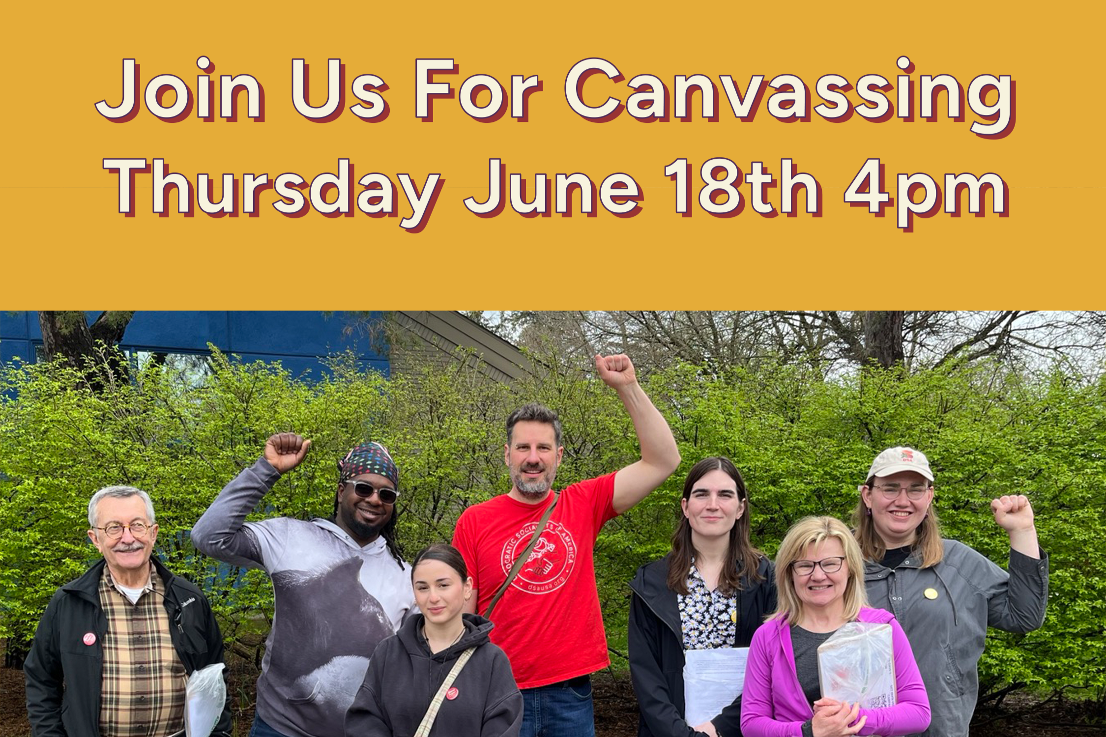  June 18th Canvassing for Dave Zeglen