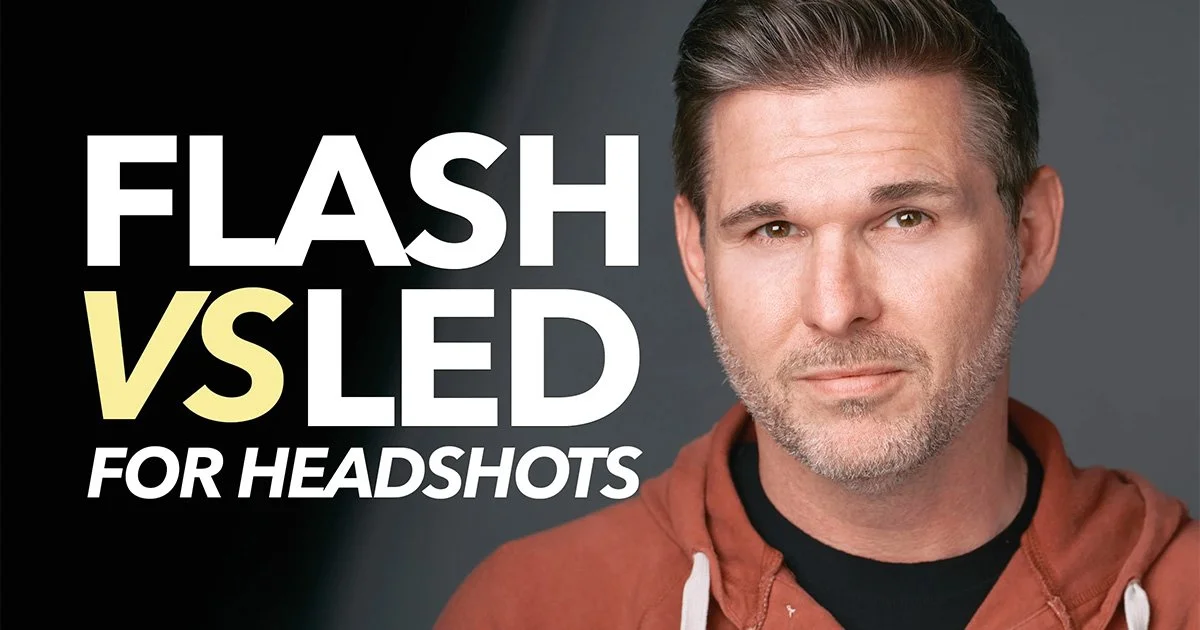 Strobes vs Constant Lights for Headshots: How to Choose the Right Light