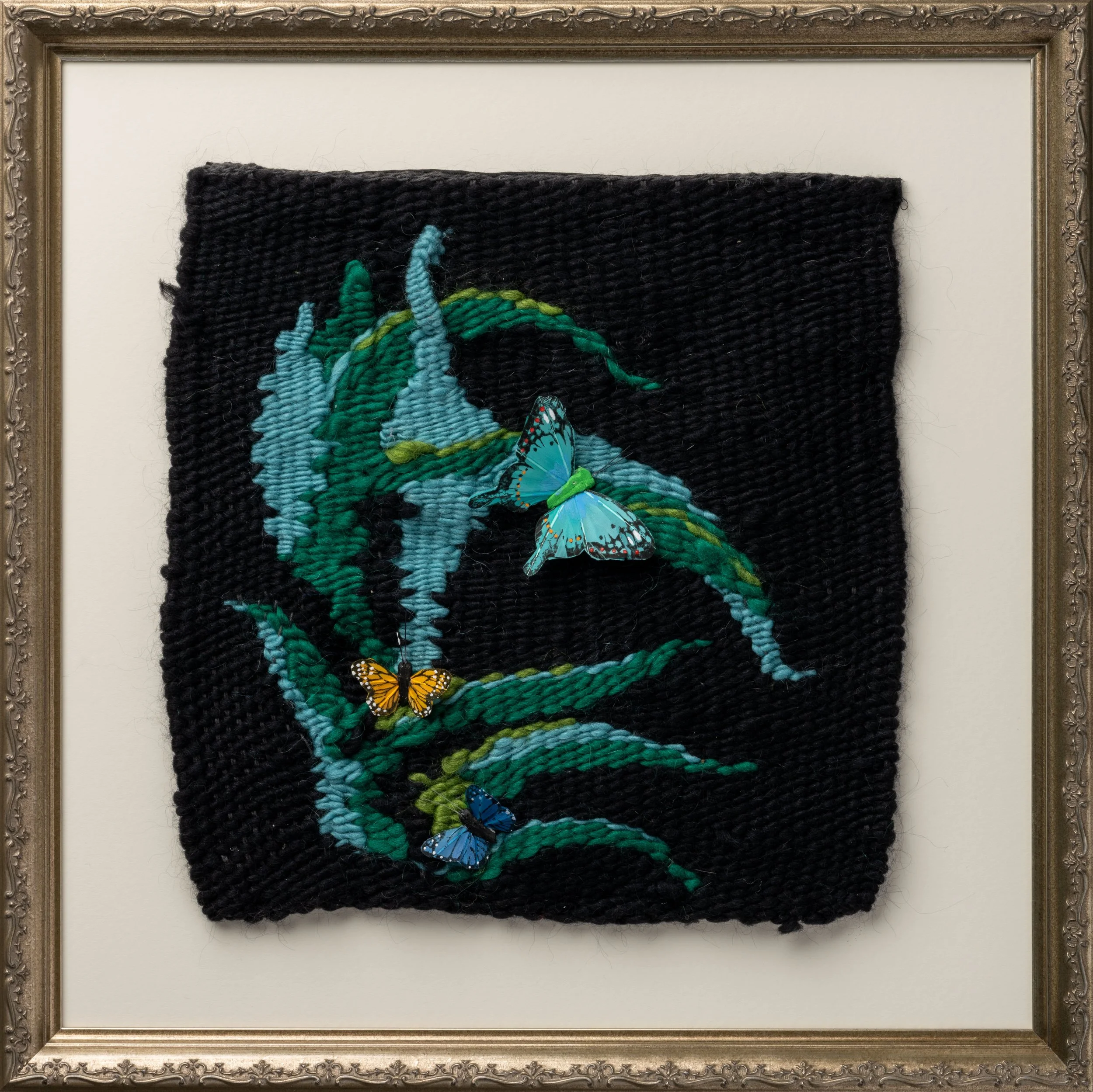 The Gathering - Woven Tapestry - 18' X 18"  Sold
 