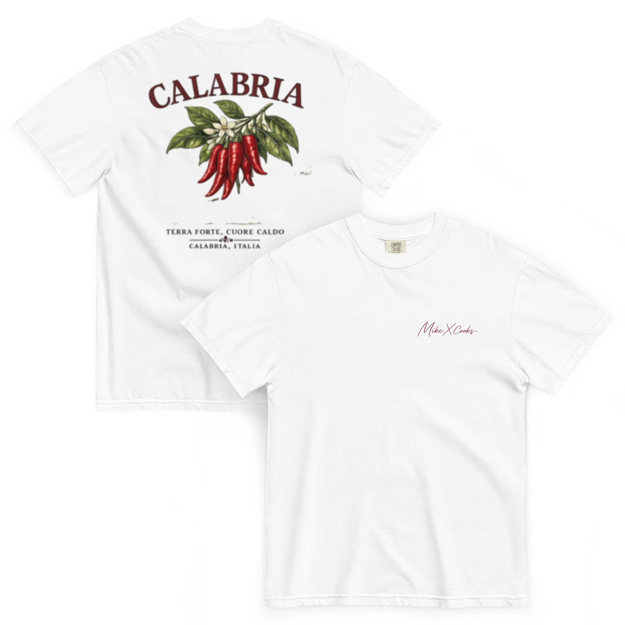 MikexCooks Calabria Vintage T-Shirt Full Color