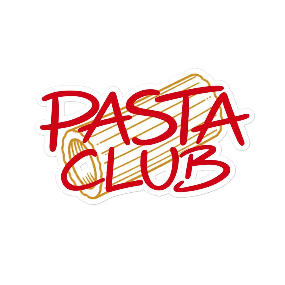Pasta Club x Rigatoni Sticker