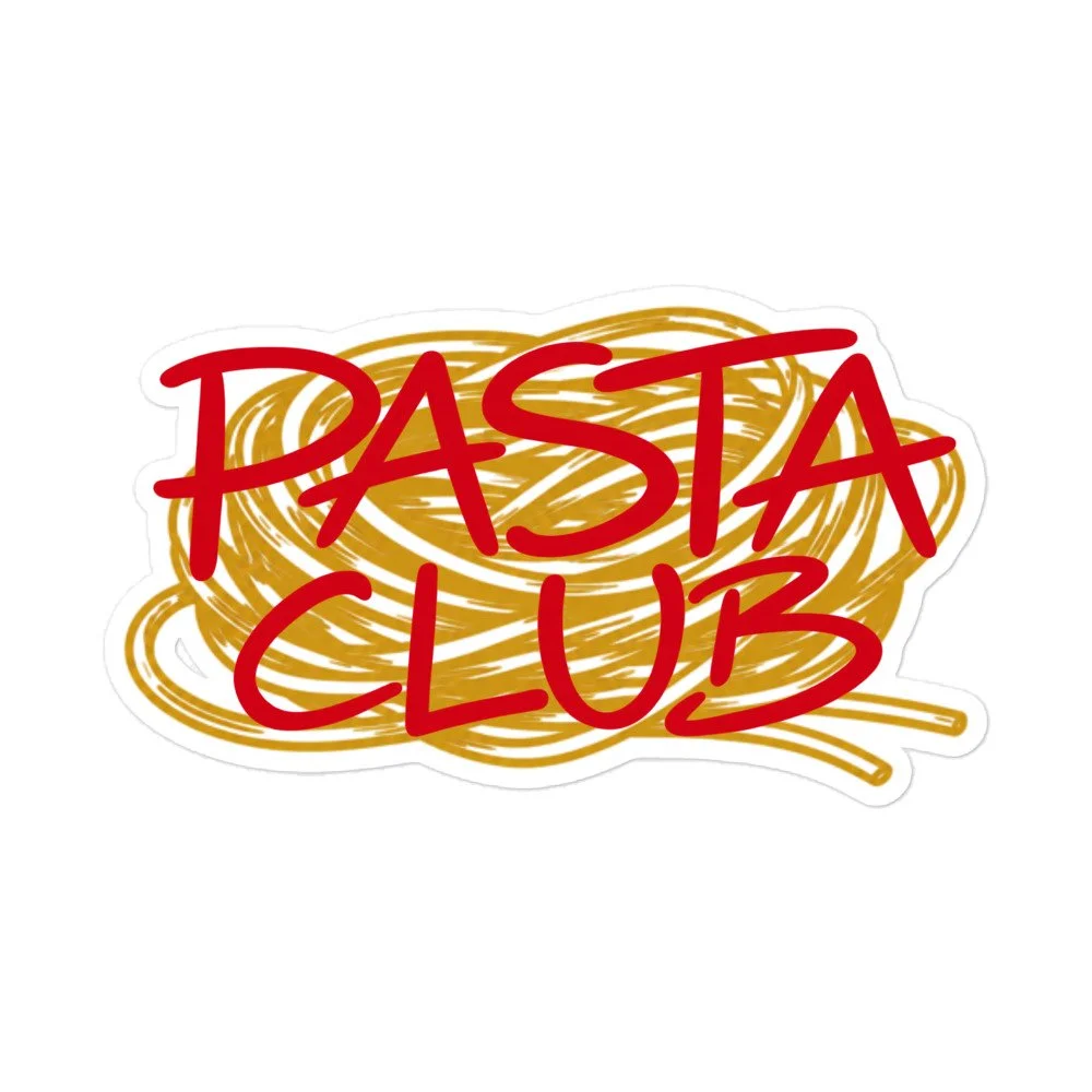 Pasta Club x Spaghetti Sticker