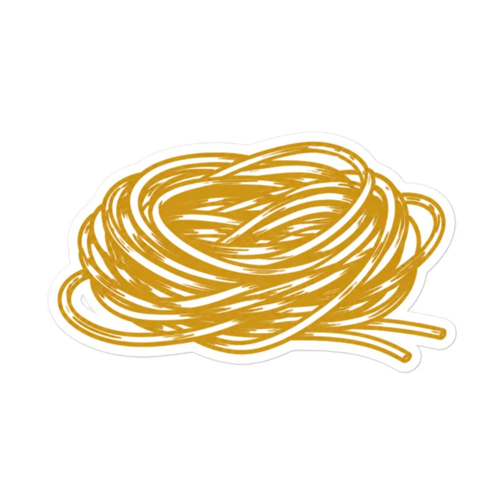 Spaghetti Sticker