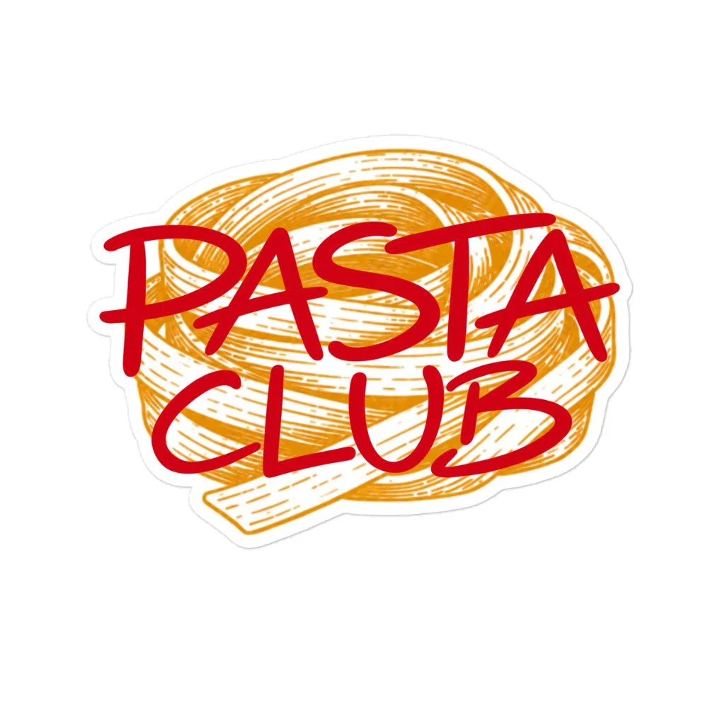 Pasta Club x Fettuccine Sticker