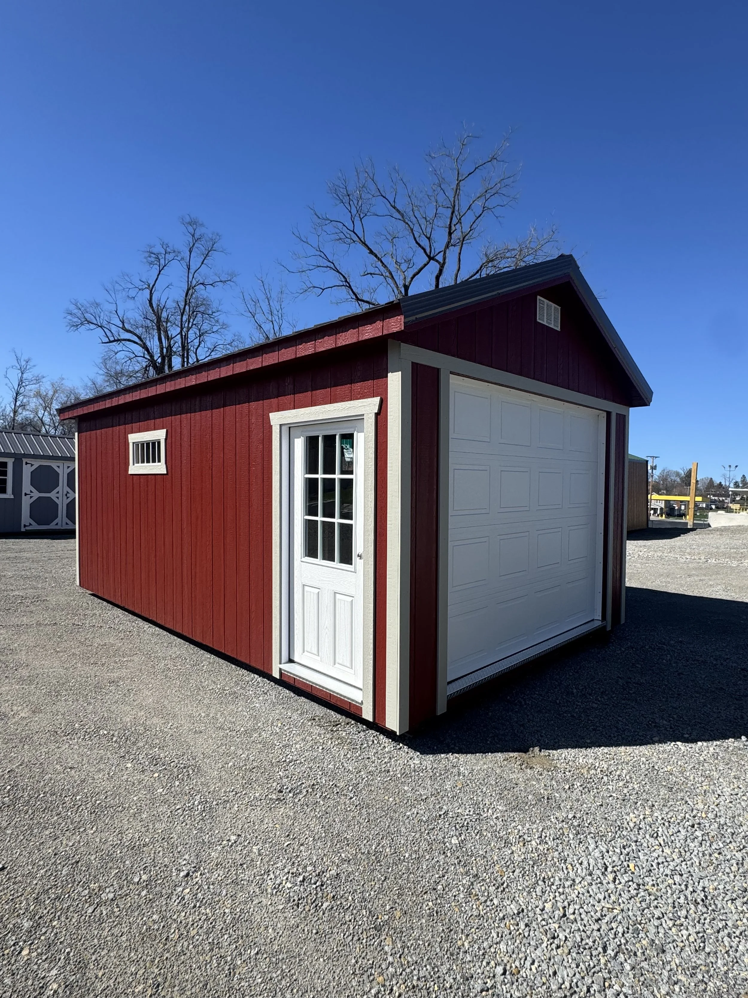 The Red Oak Garage 12x20