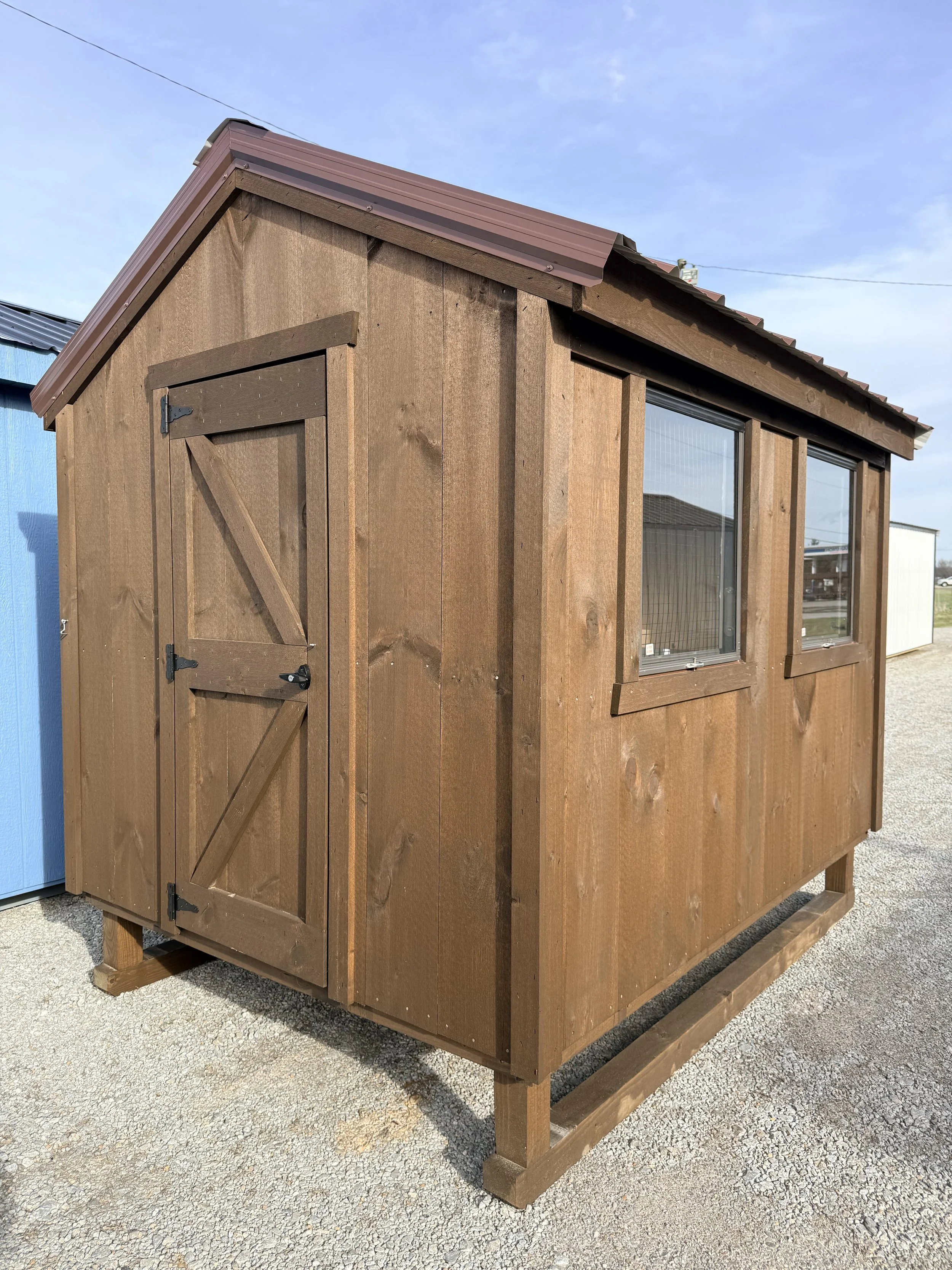 The Hickory Haven- 6x8 Chicken Coop