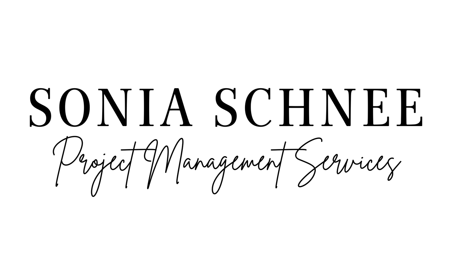 Sonia Schnee Project Management Services