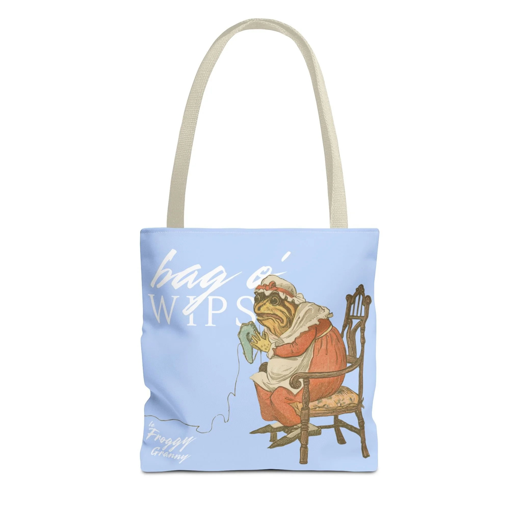 Bag o' WIPs | Tote Bag - Granny Edition