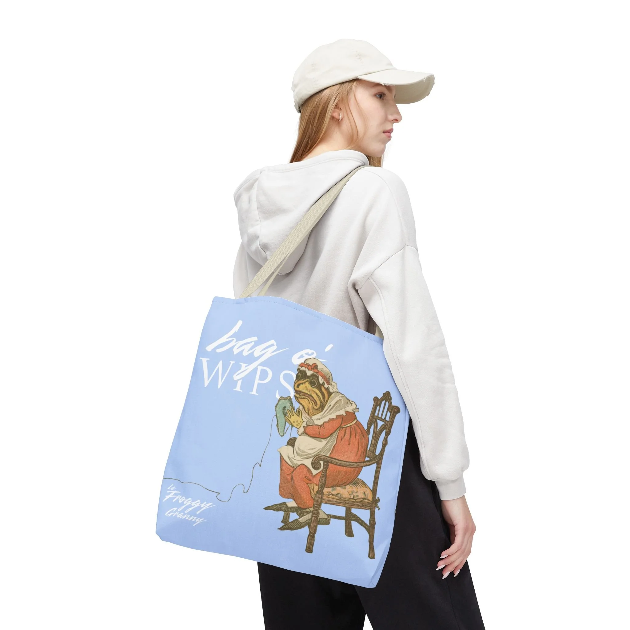 Bag o' WIPs | Tote Bag - Granny Edition