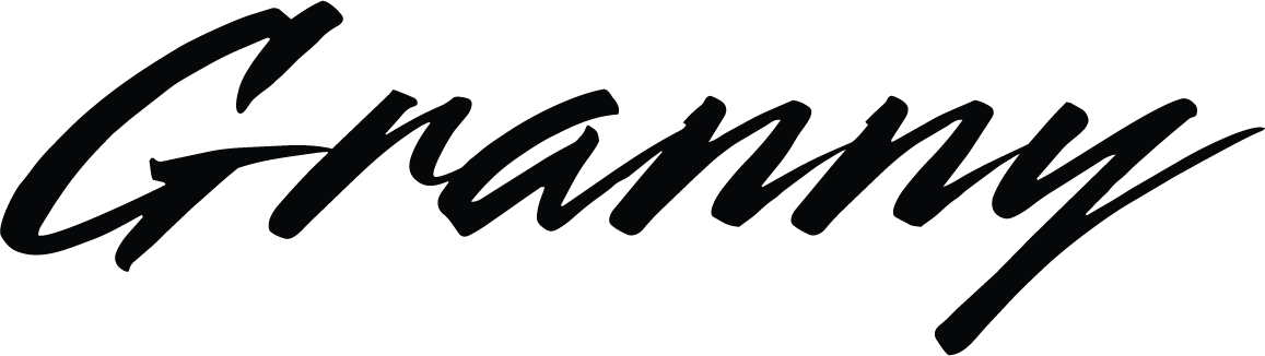 granny signature in script font