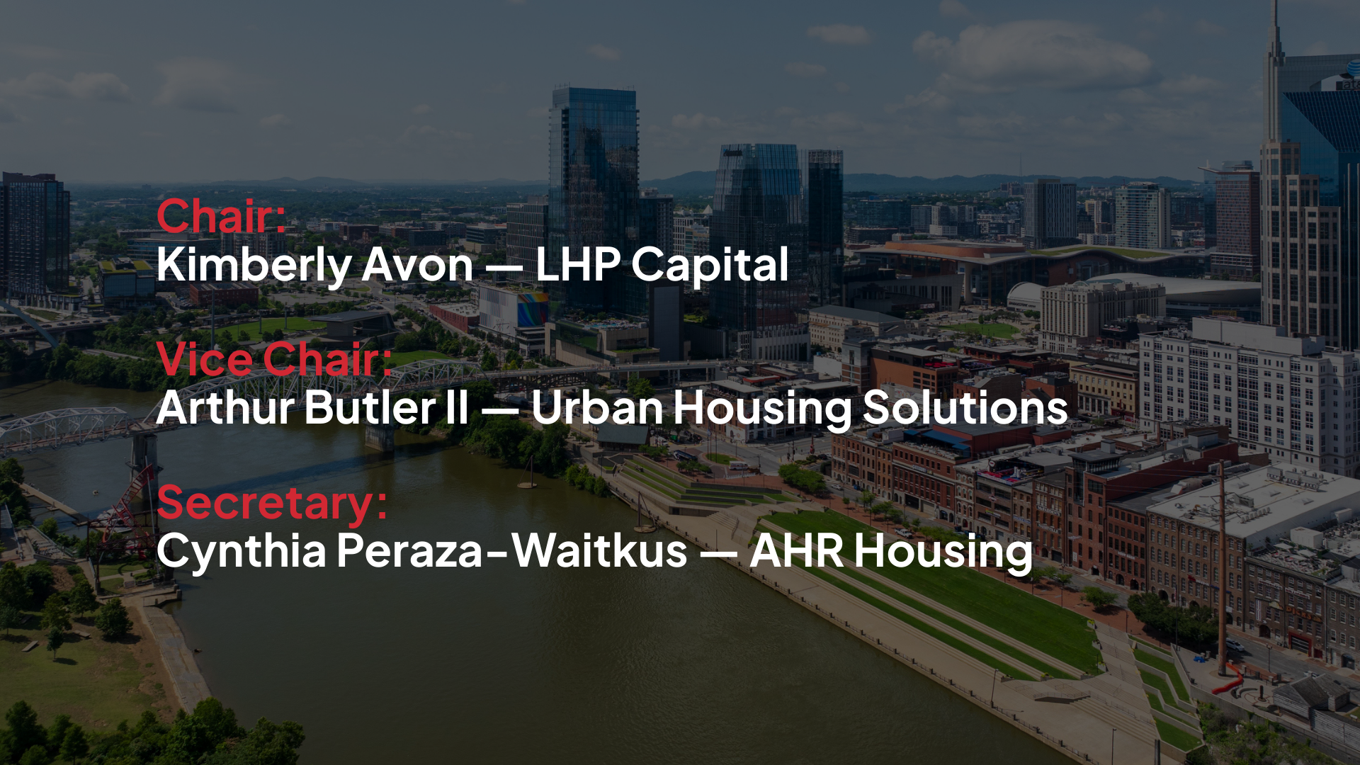 Middle Regional Council Organizational members of TNAHC.