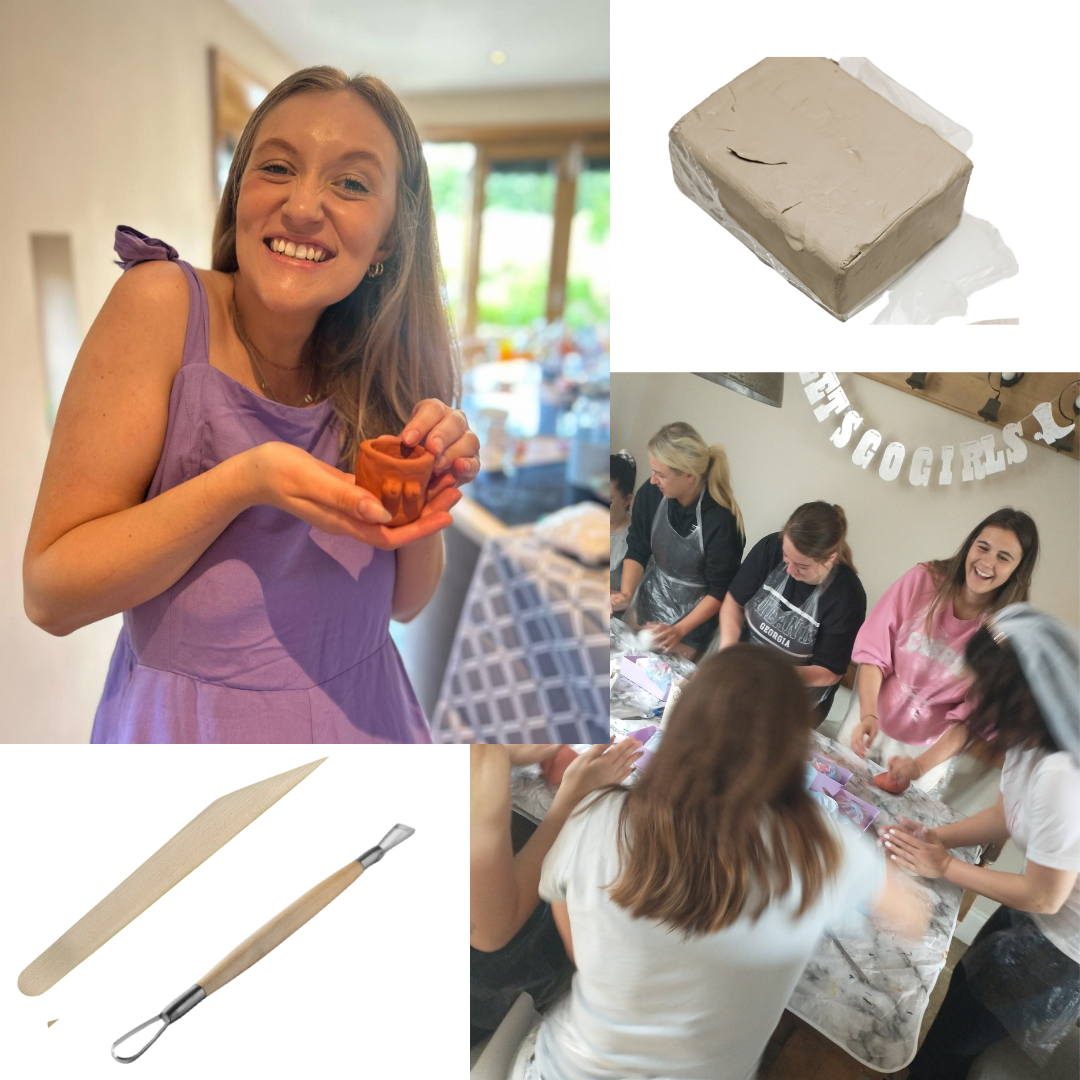 DIY Clay Boob Pot Workshop Kit: The Ultimate Stress-Free Hen Party Activity