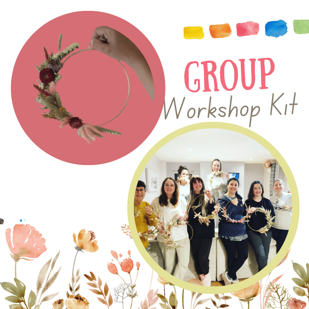 DIY Dried Flower Wreath Kit