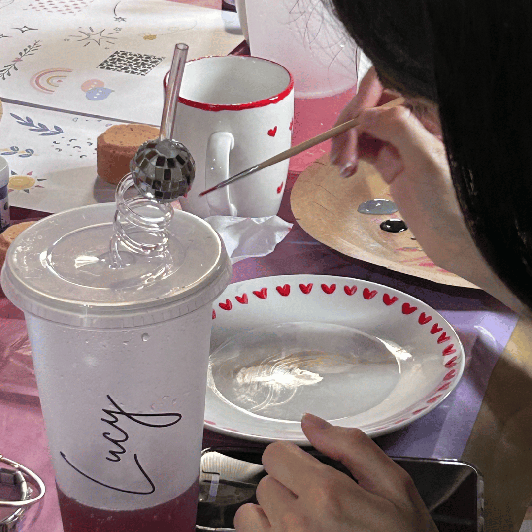 ceramic painting hen party 