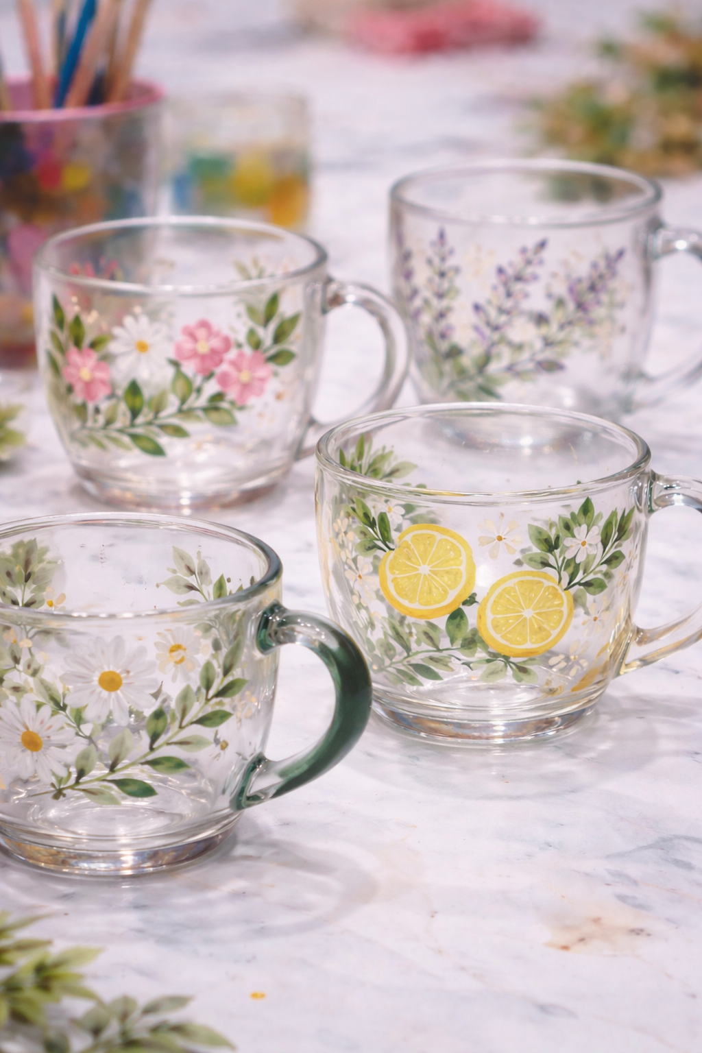 glass painting workshop for hen party