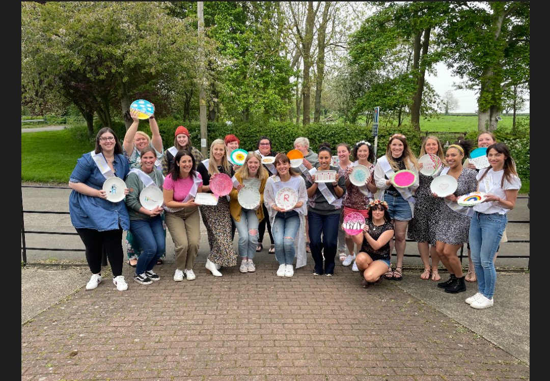 ceramic paint hen party York