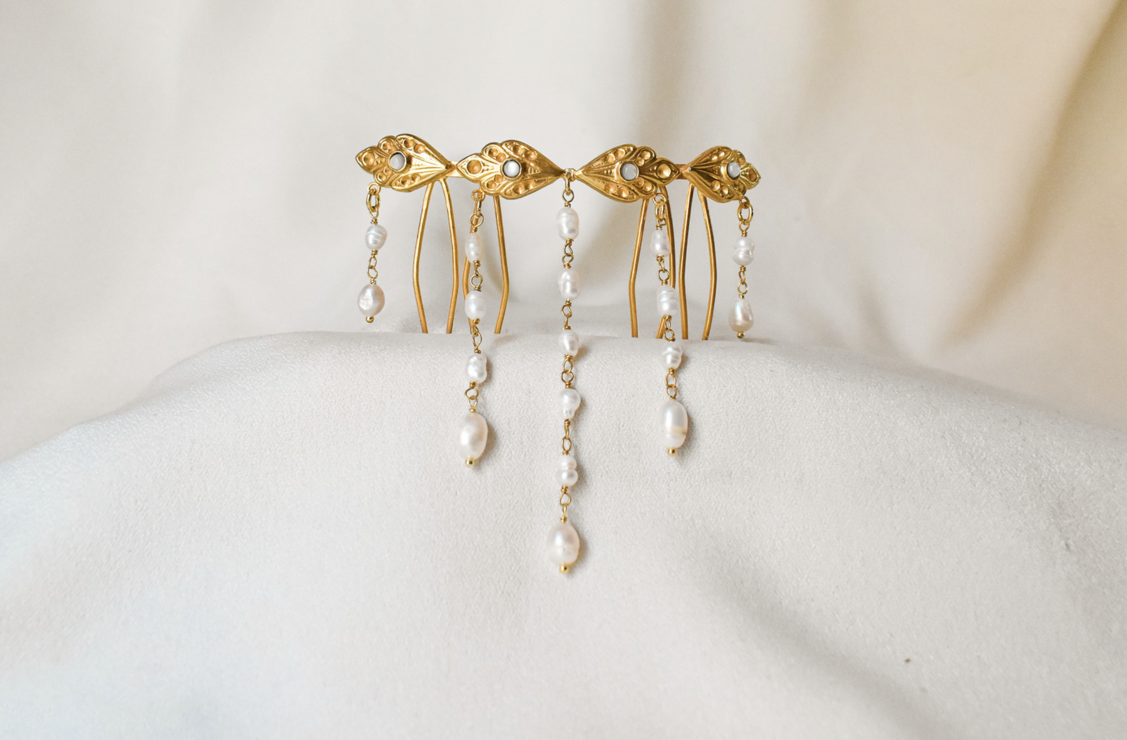 Curated bridal hair accessory gift Athens NYRA