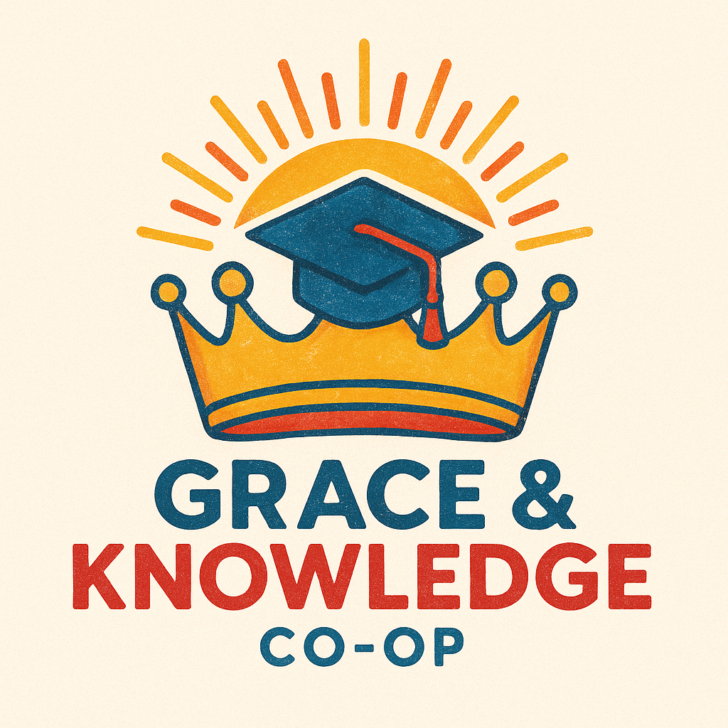 'Grace & Knowledge Co-op' logo.