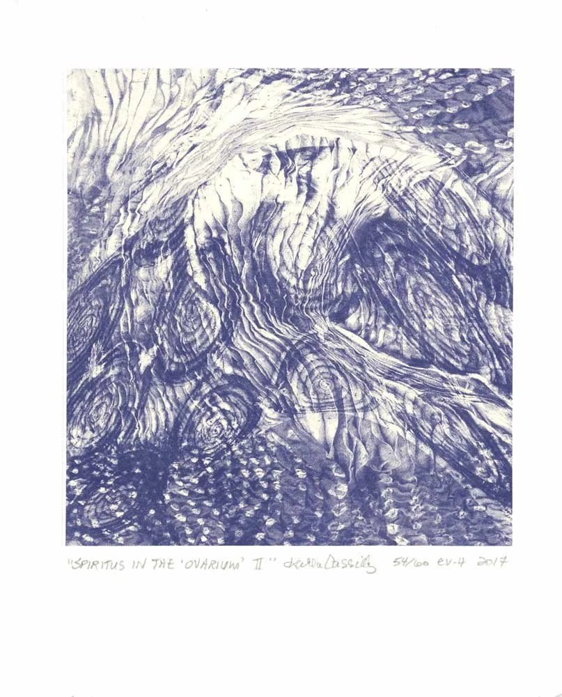 Spiritus in the Ovarium II EV4 (Purple) - Karen Cassidy