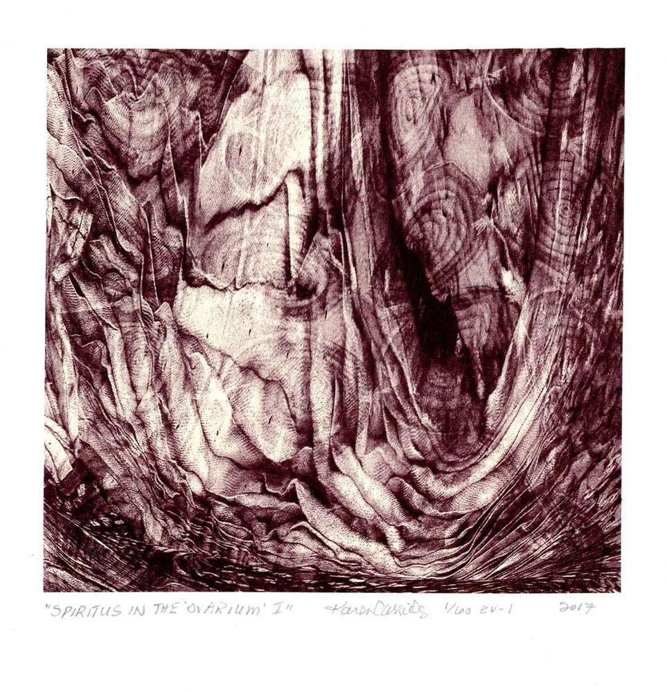 Spiritus in the Ovarium I EV1 (Purple) - Karen Cassidy