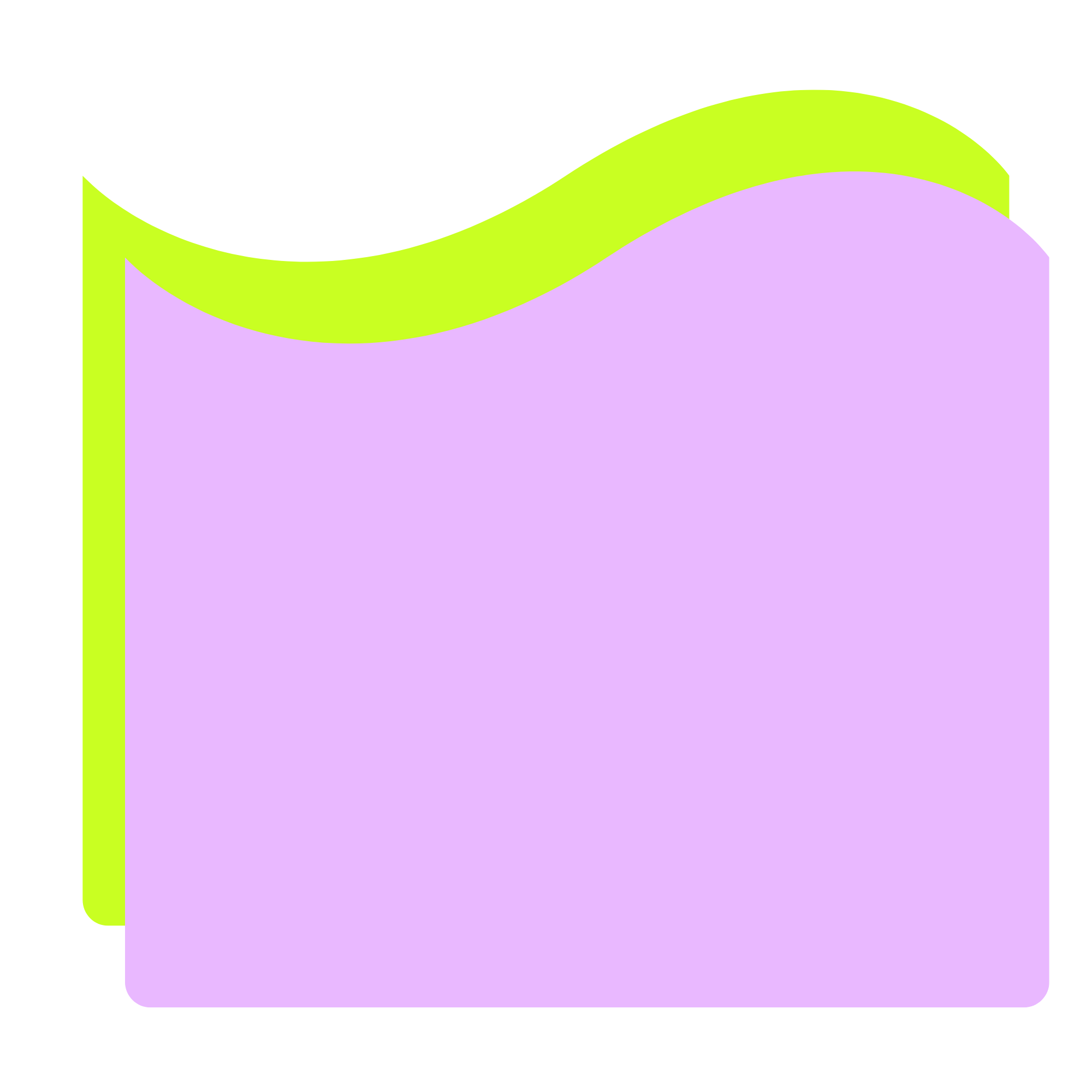Colorful abstract background with wavy green and purple shapes on a black backdrop.