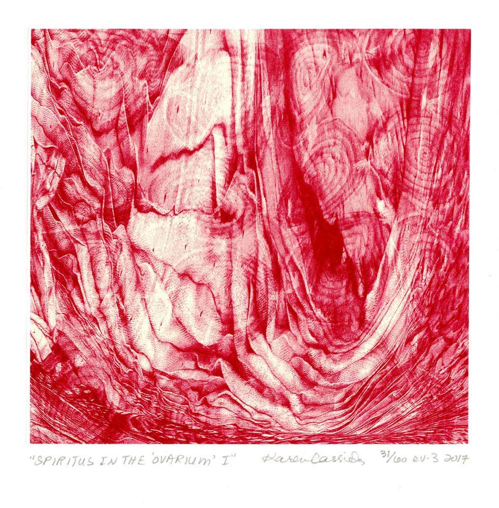 Spiritus in the Ovarium I EV3 (Pink) - Karen Cassidy