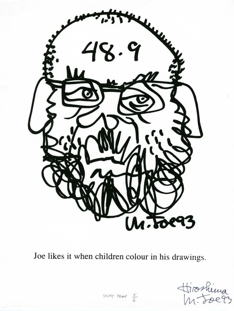48.9/Joe Likes it When Children Colour in His Drawings - Joe Mendelson
