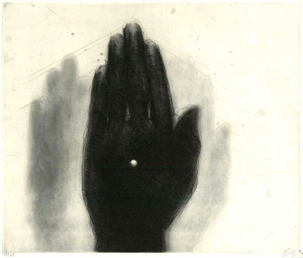 Untitled (dark hand) - Ernesto Bonato