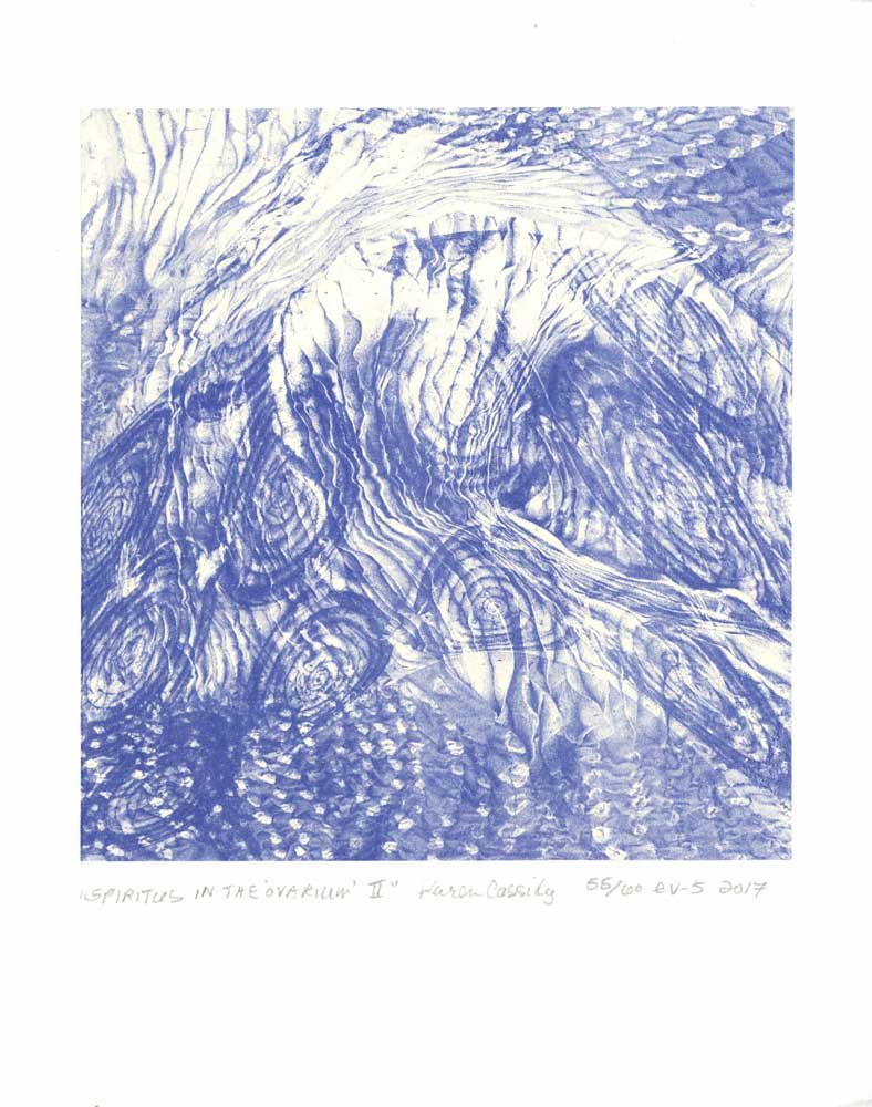 Spiritus in the Ovarium II EV5 (Blue) - Karen Cassidy