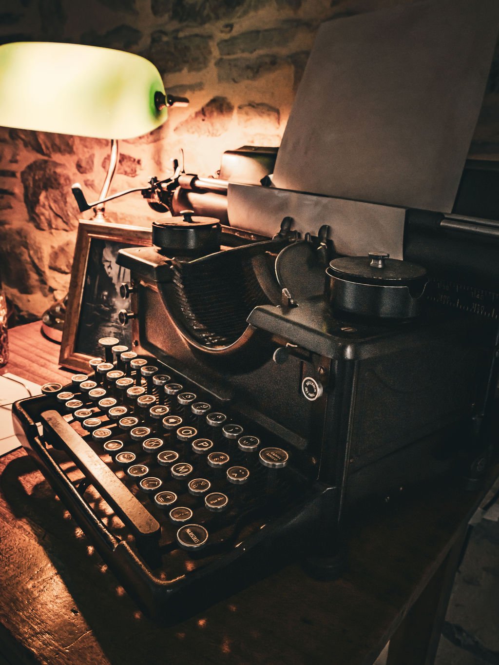 Machine à écrire vintage – accessoire déco Speakeasy style années 20