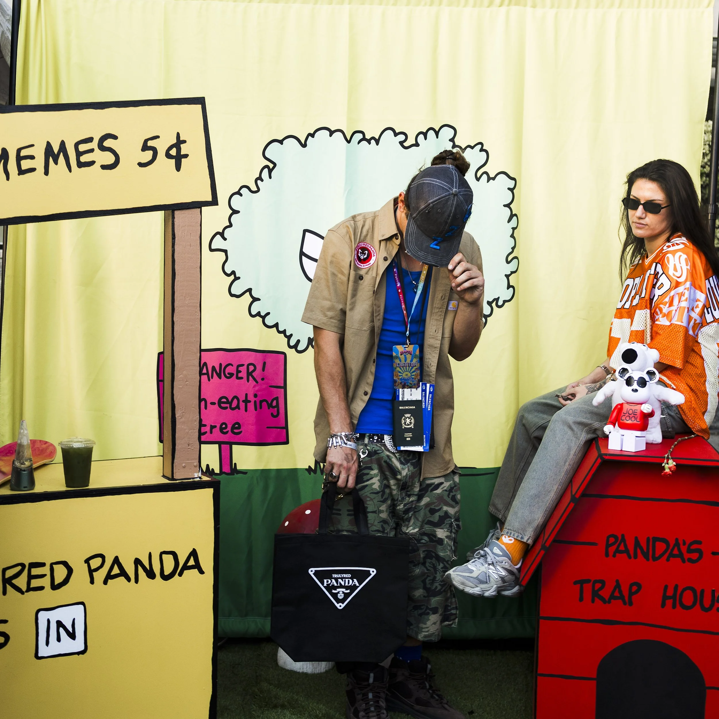 Truly Red Panda at Puffcon Block Party 2025