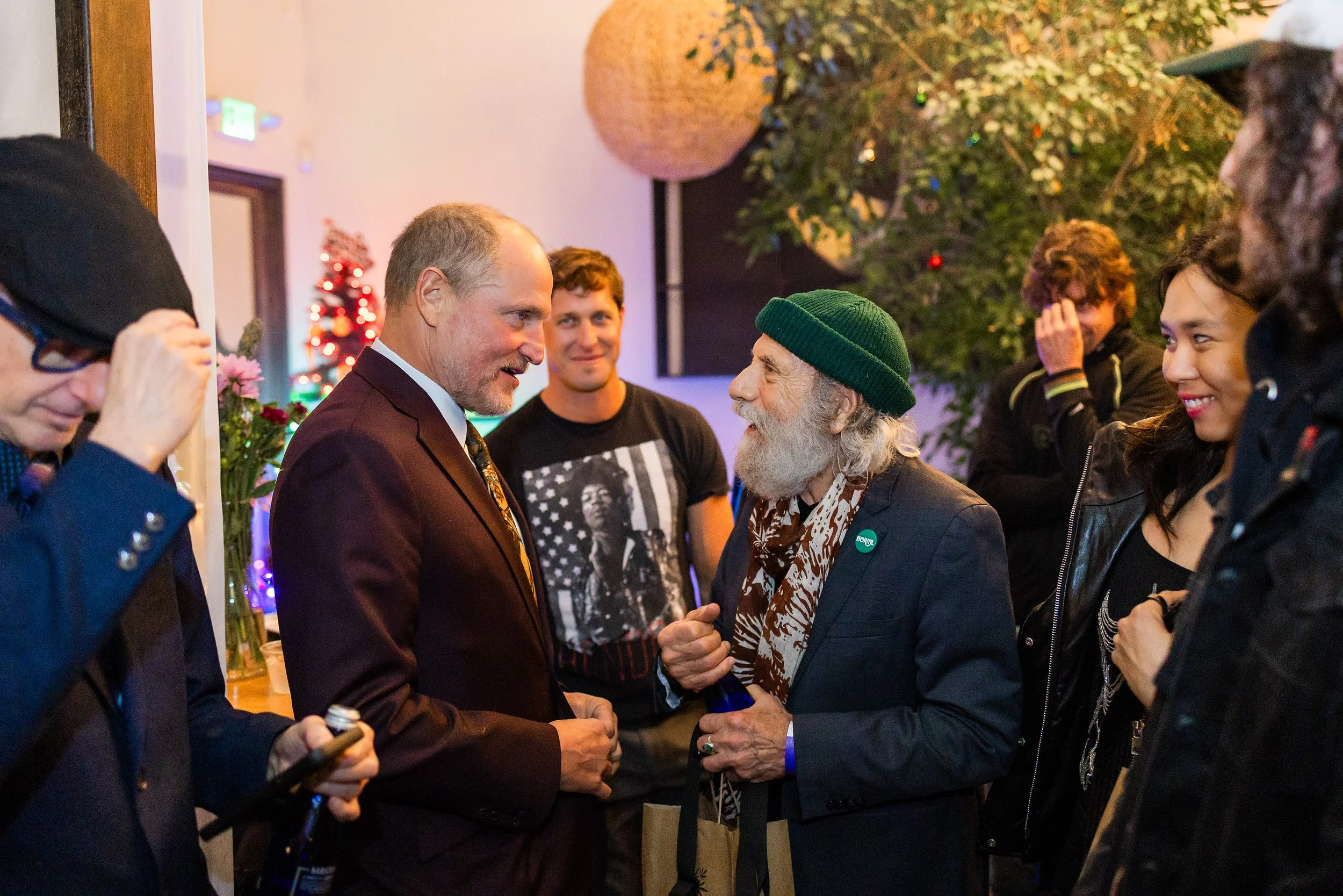 Woody Harrelson and Bruce Margolin at The Woods in West Hollywood