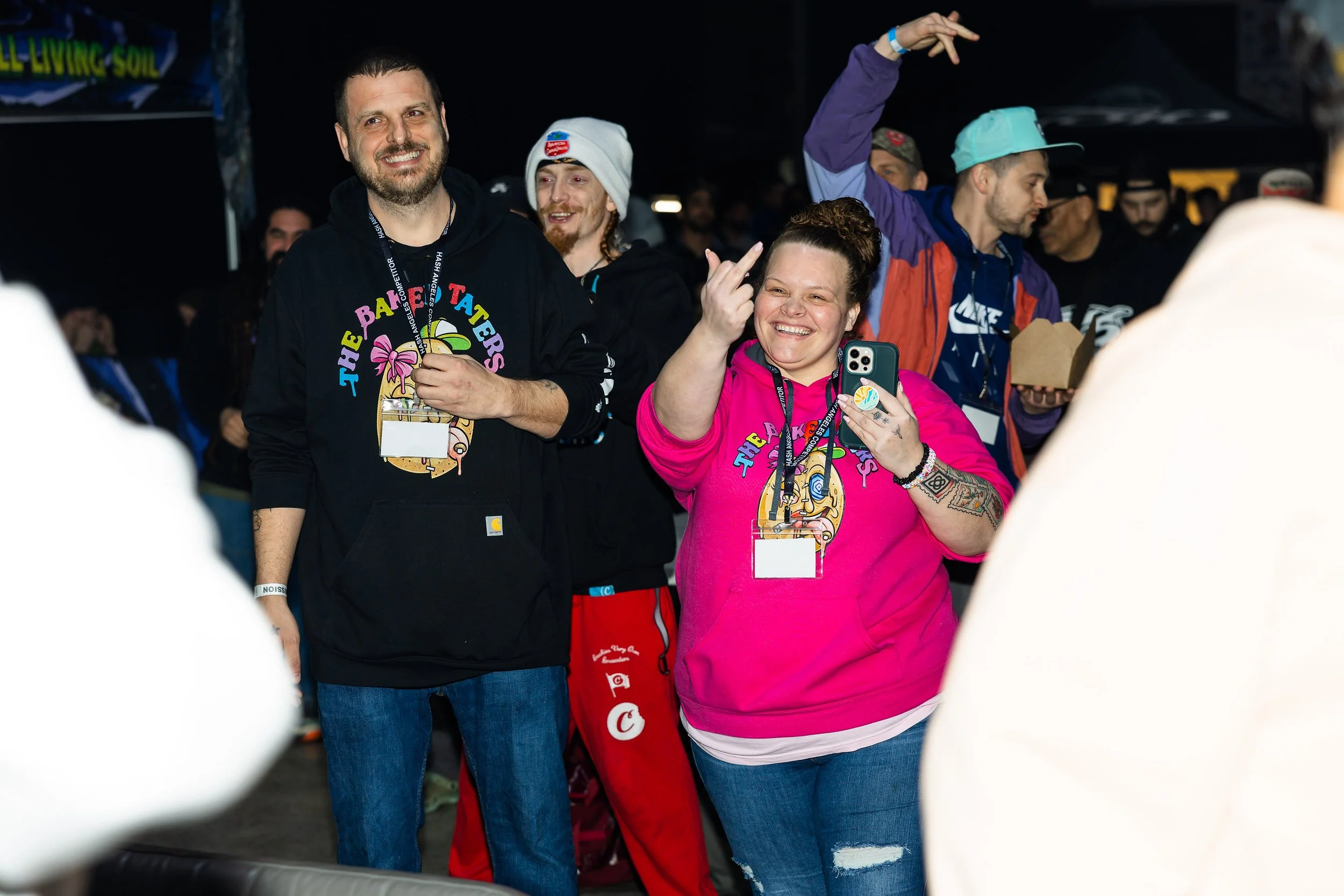 Contestants from the 2025 Hash Angeles Competition