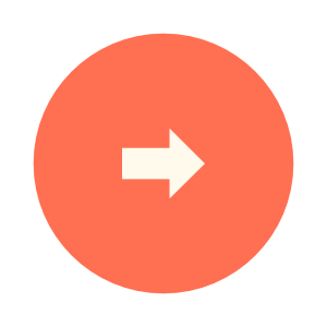 A red circular button with a white right arrow in the center.