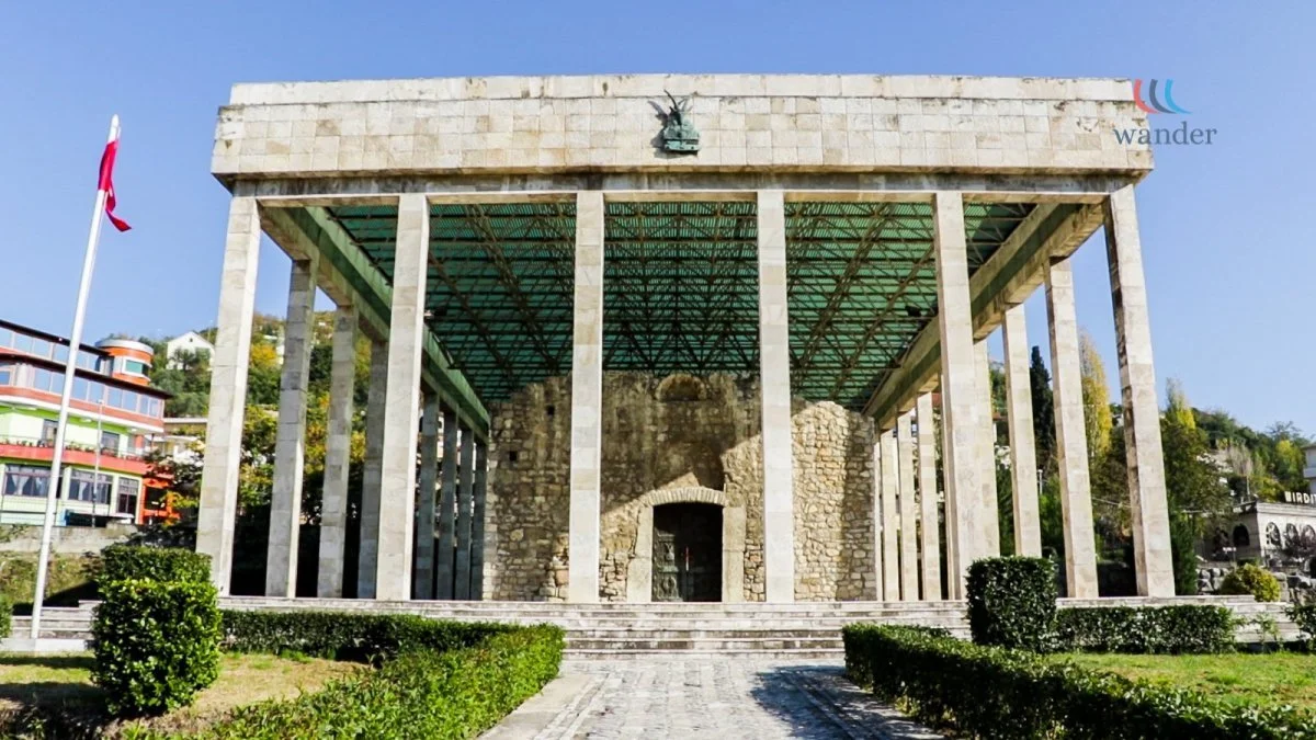 The Brandenburg Gate in Berlin, Germany.