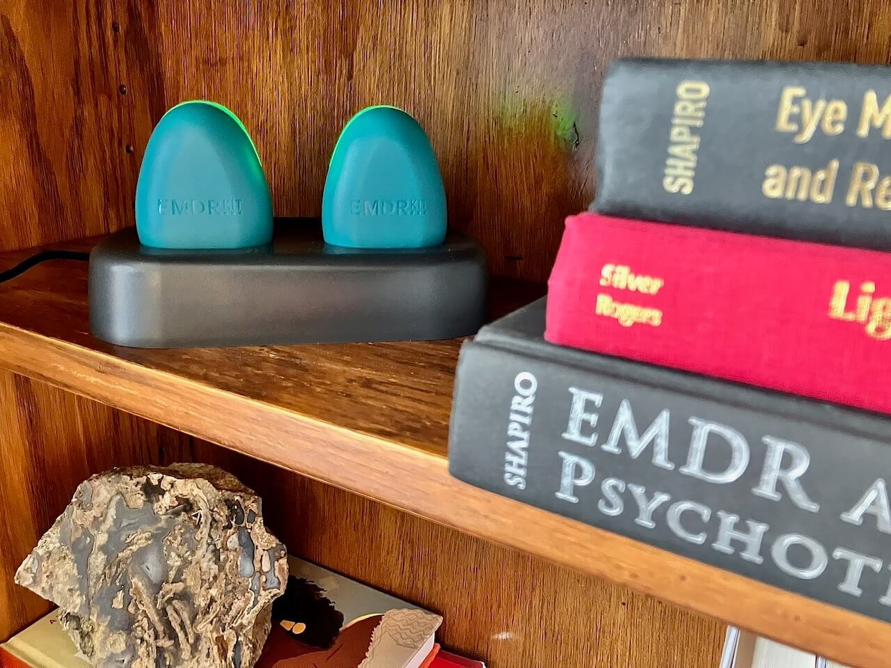 EMDR hand tappers and textbooks