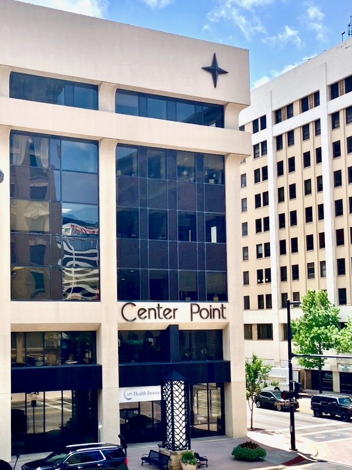 Inside the Center Point building at Douglas & Main