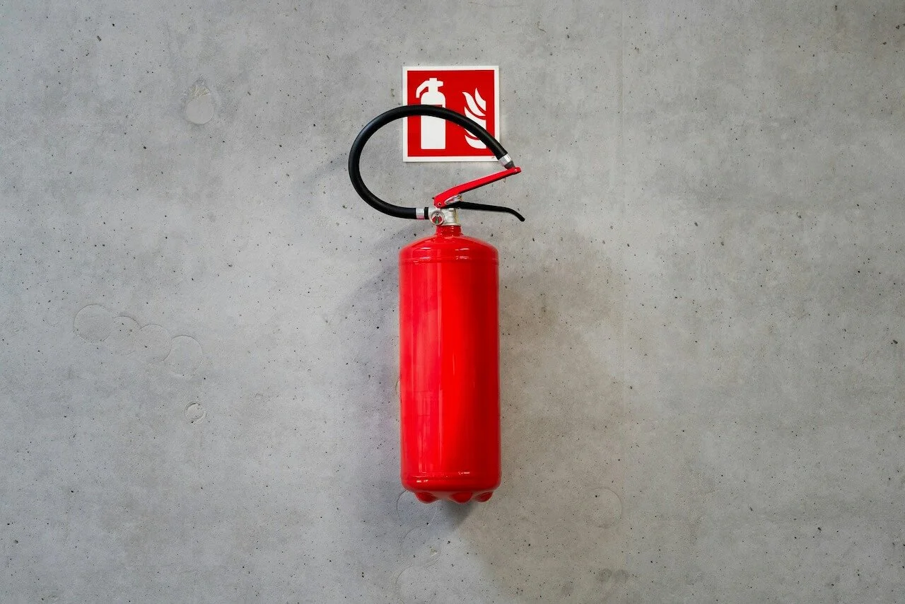 fire extinguisher representing anxiety and reassurance seeking