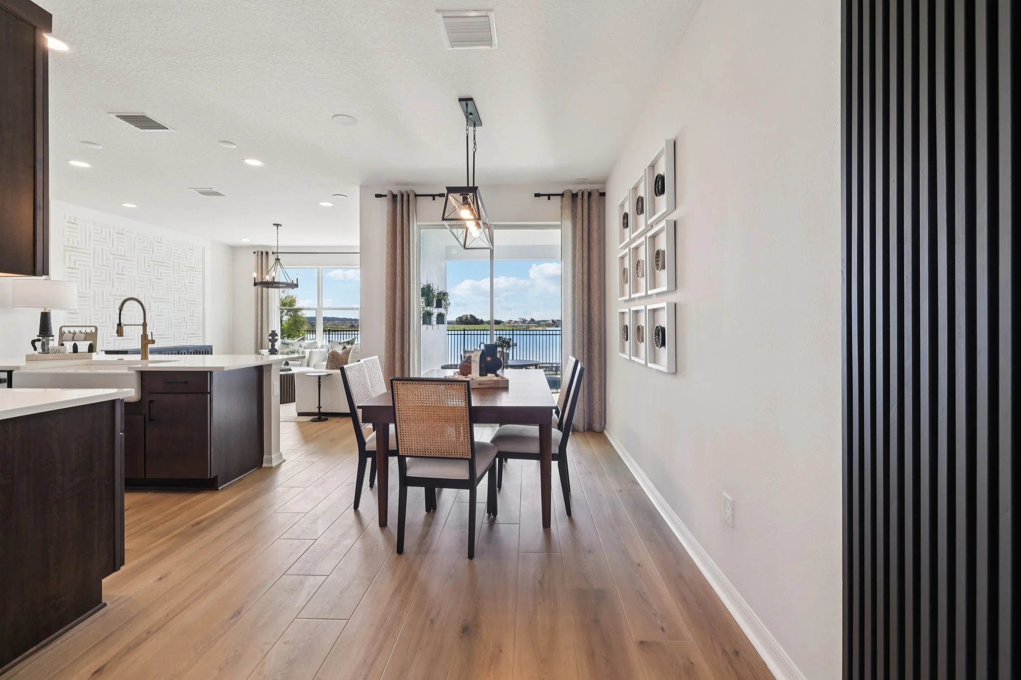 The Flooring of a DRB Homes Aruba Model at Isla Mirada in San Antonio, FL.