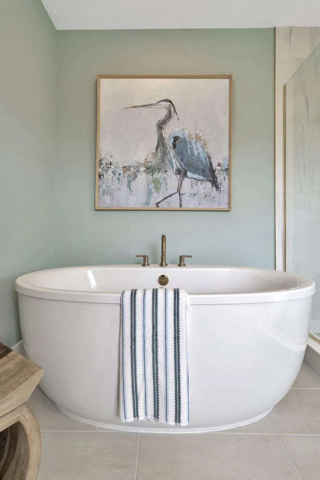 The Bromeliad Bathroom at Primrose at Longleaf in New Port Richey, FL.