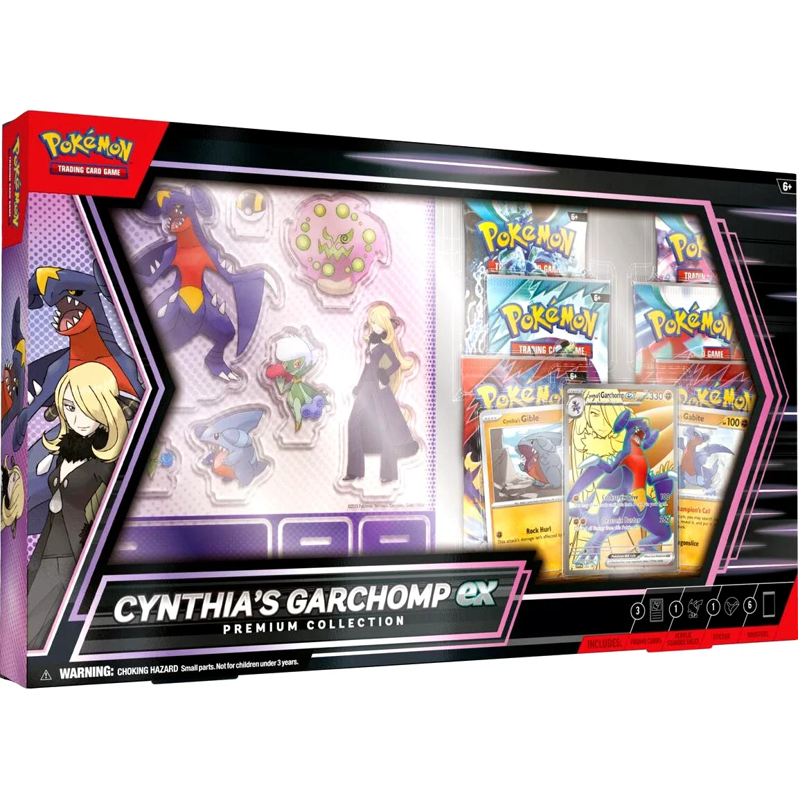 Pokemon Cynthia's Garchomp EX Premium Collection