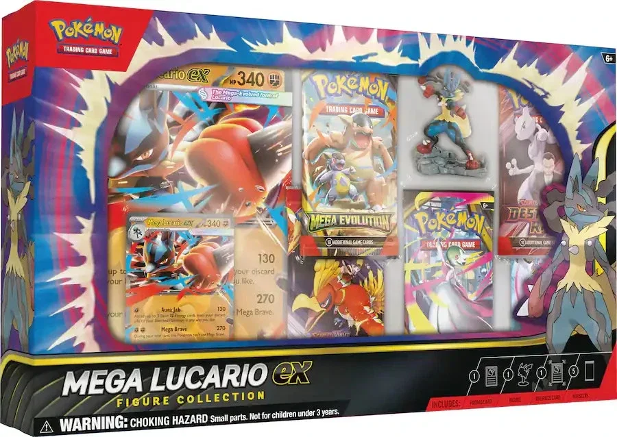 Pokemon Mega Lucario ex Figure Collection