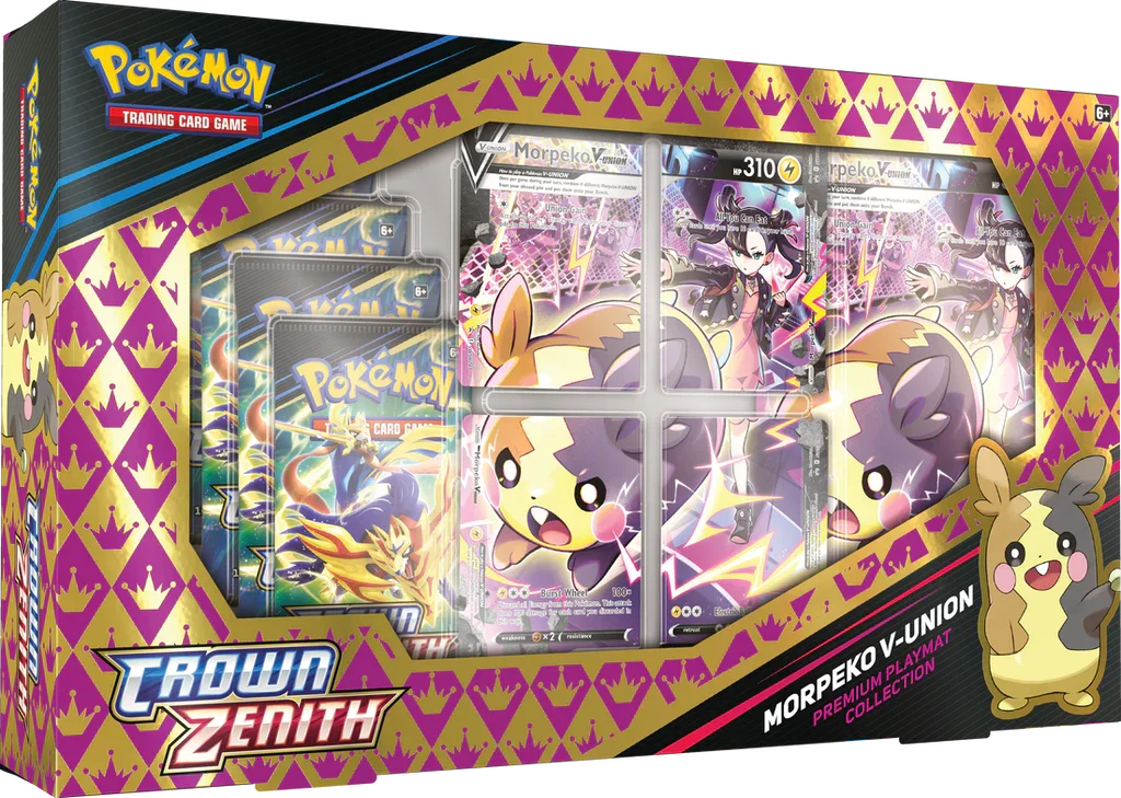 Pokemon SWSH12.5 Crown Zenith Premium Playmat Collection (Morpeko V-Union)