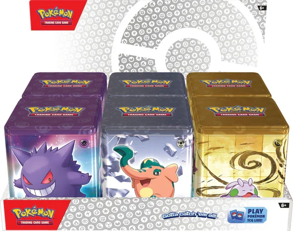 Pokemon 2024 Q1 Stacking Tin