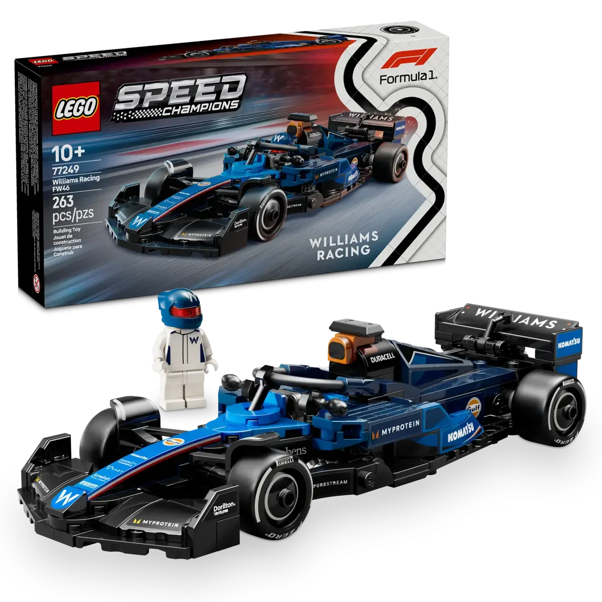 LEGO 77249 Williams Racing FW46 F1® Race Car