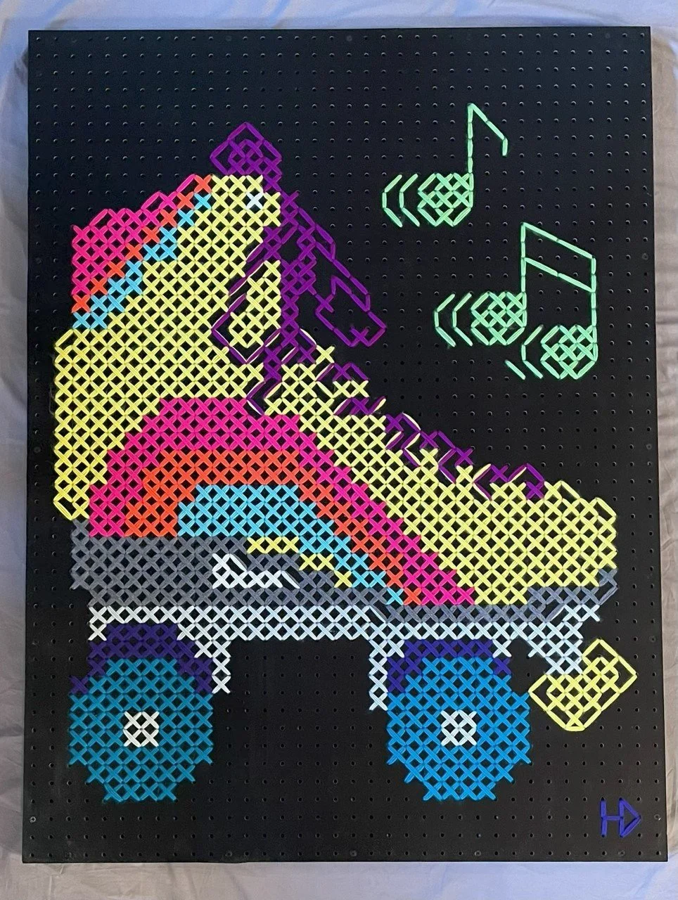 Roller Boogie Cross Stitch