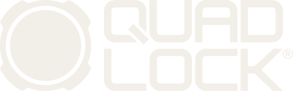 Logo with the words 'Quad Lock' in stylized font.