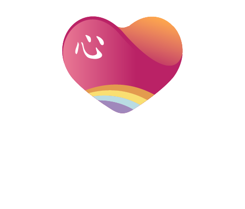 WholeSum Counsellling heart raindbow logo