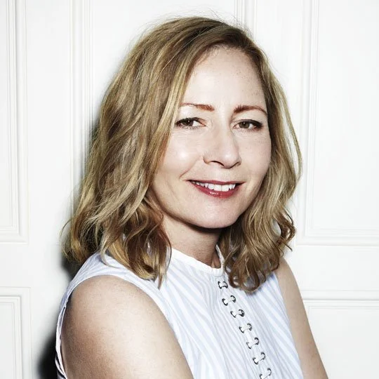 Sarah Mower, fashion journalist and British Fashion Council Ambassador for Emerging Talent, one of the founding partners of the Hugh Devlin Foundation